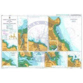 British Admiralty Nautical Chart  1612: Harbours and Anchorages on the East Coast of England and Scotland